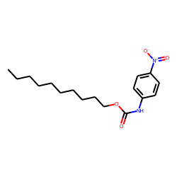 P-nitro carbanilic acid, n-decyl ester