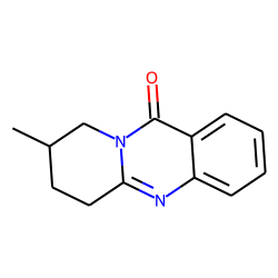 11H-Pyrido[2,1-b]quinazolin-11-one, 6,7,8,9-tetrahydro, 8-methyl