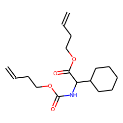 Glycine, di(2-cyclohexyl-N-(but-3-en-1-yl)oxycarbonyl)- ester