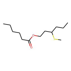 3-(Methylthio)hexyl hexanoate
