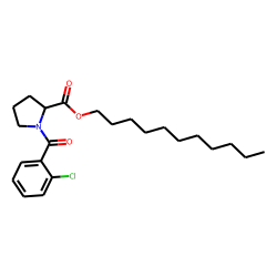 L-Proline, N-(2-chlorobenzoyl)-, undecyl ester