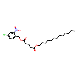 Glutaric acid, tridecyl 2-nitro-4-chlorobenzyl ester