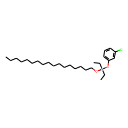 Silane, diethyl(3-chlorophenoxy)heptadecyloxy-
