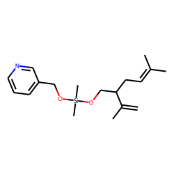 (.+/-.)-Lavandulol, picolinyloxydimethylsilyl ether