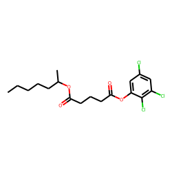 Glutaric acid, hept-2-yl 2,3,5-trichlorophenyl ester