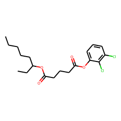 Glutaric acid, 2,3-dichlorophenyl 3-octyl ester