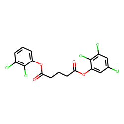Glutaric acid, 2,3-dichlorophenyl 2,3,5-trichlorophenyl ester