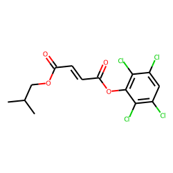Fumaric acid, isobutyl 2,3,5,6-tetrachlorophenyl ester