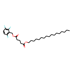 Glutaric acid, heptadecyl 2,3,6-trifluorobenzyl ester