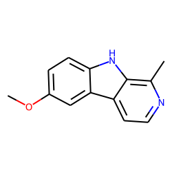 9H-Pyrido(3,4-b)indole, 6-methoxy-1-methyl-