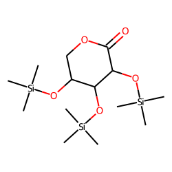 Xylonic acid, 2,3,4-tris-O-(trimethylsilyl)-, «delta»-lactone, D-