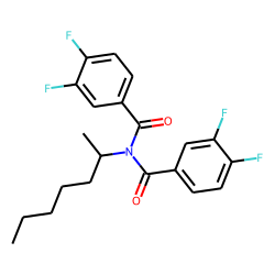 Benzamide, 3,4-difluoro-N-(3,4-difluorobenzoyl)-N-(hept-2-yl)-