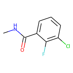 Benzamide, 3-chloro-2-fluoro-N-methyl-