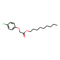 Acetic acid, (4-chlorophenoxy)-, nonyl ester