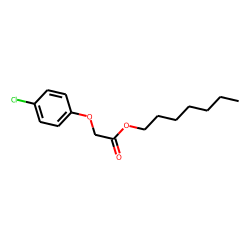 Acetic acid, (4-chlorophenoxy)-, heptyl ester