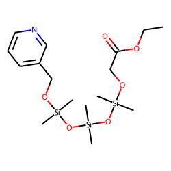 Ethyl ([1,1,3,3,5,5-hexamethyl-5-(pyridin-3-ylmethoxy)trisiloxanyl]oxy)acetate