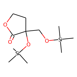 2(3H)-Furanone, dihydro-3-[(trimethylsilyl)oxy]-3-[[(trimethylsilyl)oxy]methyl]-