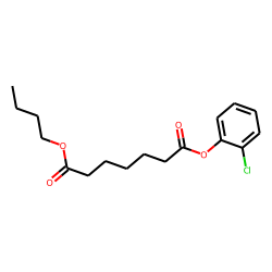 Pimelic acid, butyl 2-chlorophenyl ester