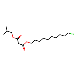 Malonic acid, 10-chlorodecyl isobutyl ester