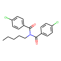 4-Chlorobenzamide, N-(4-chlorobenzoyl)-N-pentyl-