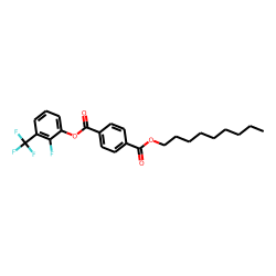 Terephthalic acid, 2-fluoro-3-trifluoromethylphenyl nonyl ester
