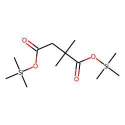 Butanedioic acid, 2,2-dimethyl-, bis(trimethylsilyl) ester