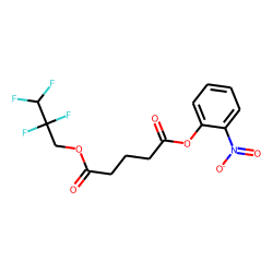 Glutaric acid, 2,2,3,3-tetrafluoropropyl 2-nitrophenyl ester