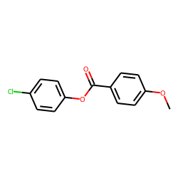 p-Anisic acid, 4-chlorophenyl ester