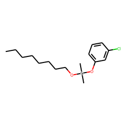 Silane, (3-chlorophenyloxy)dimethyloctyloxy-