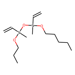 Silane, methylvinyl(pentyloxy)(methylvinylpropoxysilyloxy)-
