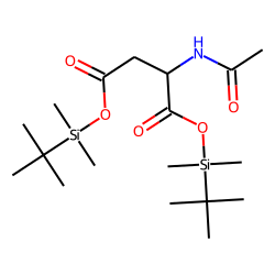 N-Acetyl-L-aspartic acid, bis(tert-butyldimethylsilyl) ester