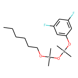 Silane, dimethyl(dimethyl(3,5-difluorophenoxy)silyloxy)hexyloxy-
