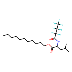 l-Leucine, n-heptafluorobutyryl-, undecyl ester
