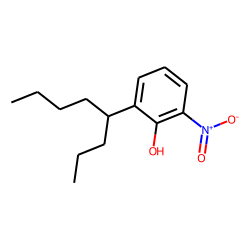 Phenol, 2-(1-propylpentyl)-6-nitro