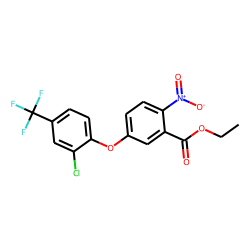 Benzoic acid, 5-[2-chloro-4-(trifluoromethyl)phenoxy]-2-nitro-, ethyl ester