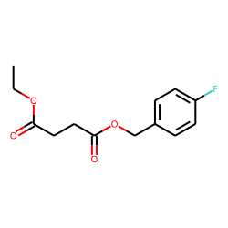 Succinic acid, ethyl 4-fluorobenzyl ester