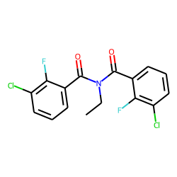 Benzamide, 3-chloro-2-fluoro-N-(3-chloro-2-fluorobenzoyl)-N-ethyl-