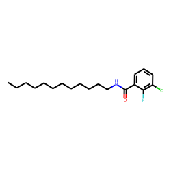 Benzamide, 3-chloro-2-fluoro-N-dodecyl-