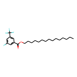 5-Fluoro-3-trifluoromethylbenzoic acid, pentadecyl ester