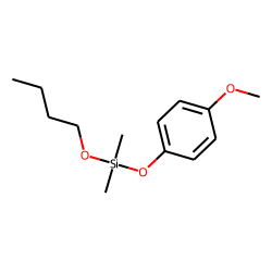 Silane, dimethyl(4-methoxyphenoxy)butoxy-