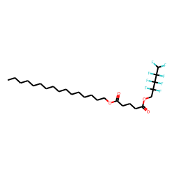 Glutaric acid, hexadecyl 2,2,3,3,4,4,5,5-octafluoropentyl ester