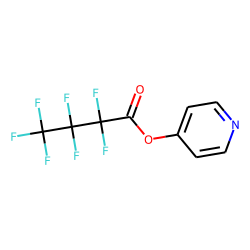4-Hydroxypyridine, heptafluorobutyrate
