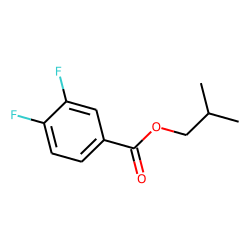 3,4-Difluorobenzoic acid, isobutyl ester