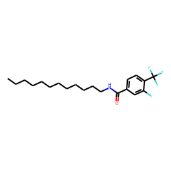 Benzamide, 3-fluoro-4-trifluoromethyl-N-dodecyl-