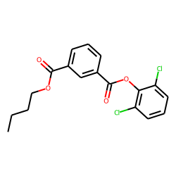 Isophthalic acid, butyl 2,6-dichlorophenyl ester