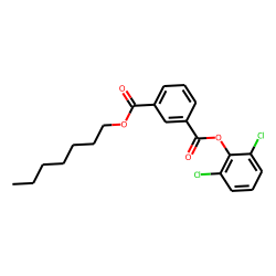 Isophthalic acid, 2,6-dichlorophenyl heptyl ester
