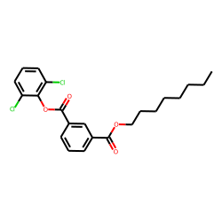 Isophthalic acid, 2,6-dichlorophenyl octyl ester