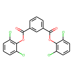 Isophthalic acid, di(2,6-dichlorophenyl) ester