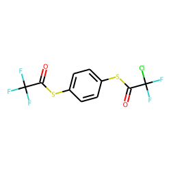 1,4-Benzenedithiol, S-chlorodifluoroacetyl-S'-trifluoroacetyl-
