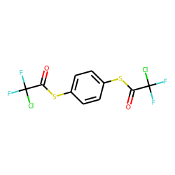 1,4-Benzenedithiol, S,S'-bis(chlorodifluoroacetyl)-